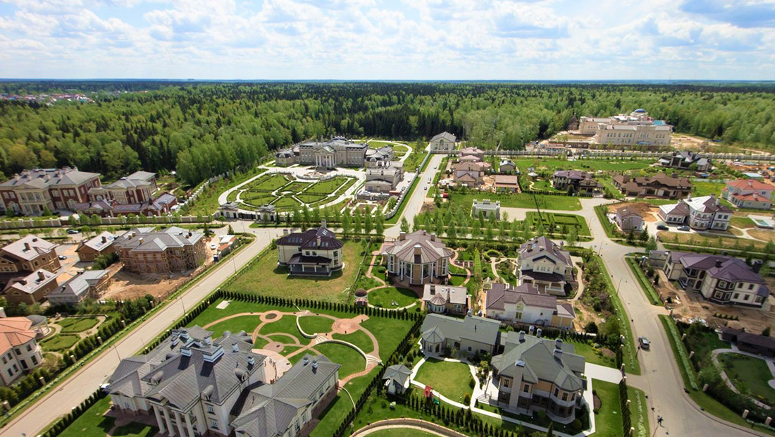 Панорама современной Барвихи
